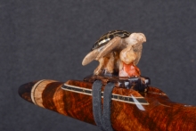 Amboyna Burl Native American Flute, Minor, Mid B-4, #T5K (4)